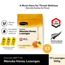 Load image into Gallery viewer, Manuka Honey Lozenges - Lemon & Honey, 111s