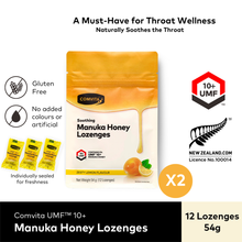 Load image into Gallery viewer, Manuka Honey Lozenges - Lemon & Honey, 12s