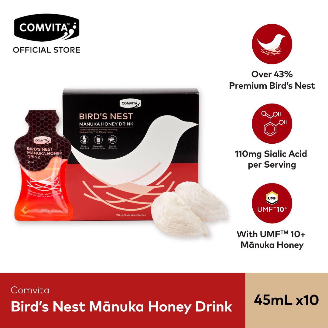 Bird's Nest Manuka Honey Drink (45ml x 10) – Comvita Singapore