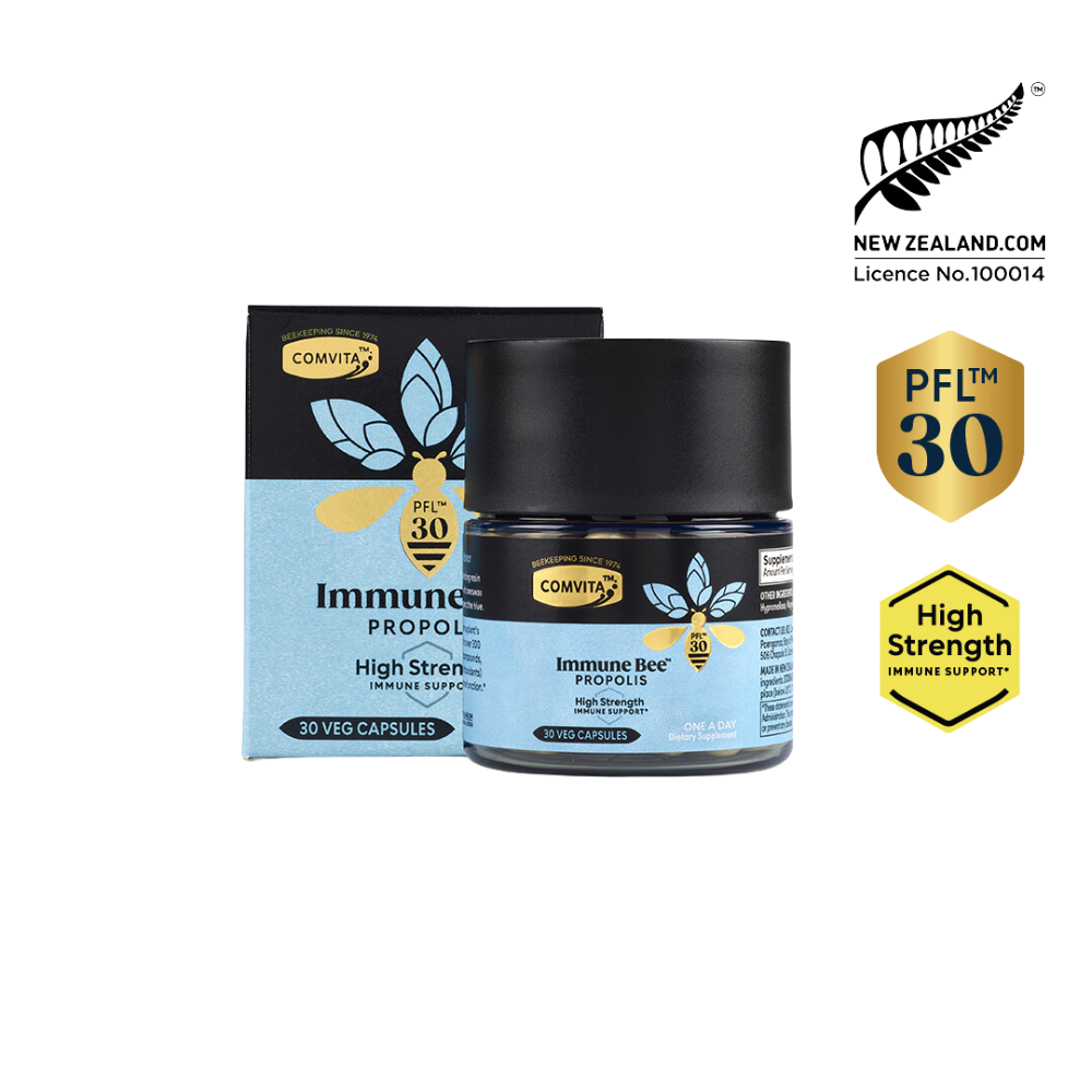 Immune Bee™ Propolis High Strength PFL™ 30 (30 Veg Capsules)