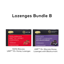 Load image into Gallery viewer, Manuka Honey Lozenges & Immune Bee Propolis Oral Spray Bundles