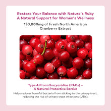 Load image into Gallery viewer, Cranberry Probiotics Manuka Honey Drink, 15 Sachets