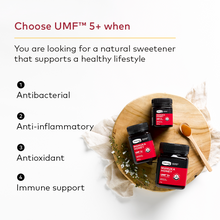 Load image into Gallery viewer, UMF™ 5+ Manuka Honey, 250 g.