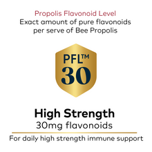 Load image into Gallery viewer, Immune Bee™ Propolis High Strength PFL™ 30 (90 Veg Capsules)