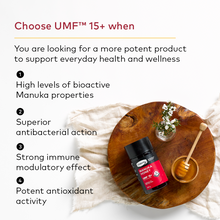 Load image into Gallery viewer, UMF™ 15+ Manuka Honey, 250 g.