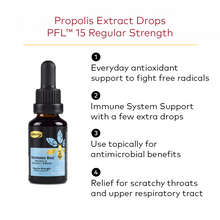 Load image into Gallery viewer, Immune Bee™ Propolis PFL™ 15 Extract Drops (25ml)