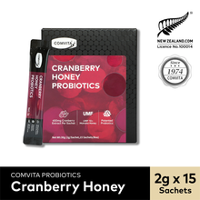 Load image into Gallery viewer, Cranberry Probiotics Manuka Honey Drink, 15 Sachets