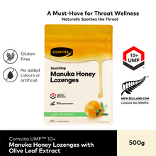Load image into Gallery viewer, Manuka Honey Lozenges with Olive Leaf Extract - 500g
