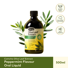 Load image into Gallery viewer, Olive Leaf Extract - Peppermint Flavor, 500 ml.