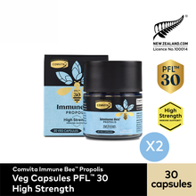 Load image into Gallery viewer, Immune Bee™ Propolis High Strength PFL™ 30 (30 Veg Capsules)