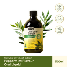Load image into Gallery viewer, Olive Leaf Extract - Peppermint Flavor, 500 ml.