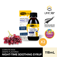 Load image into Gallery viewer, Kids Night-Time Soothing Syrup - Grape Flavour, 118 ml.