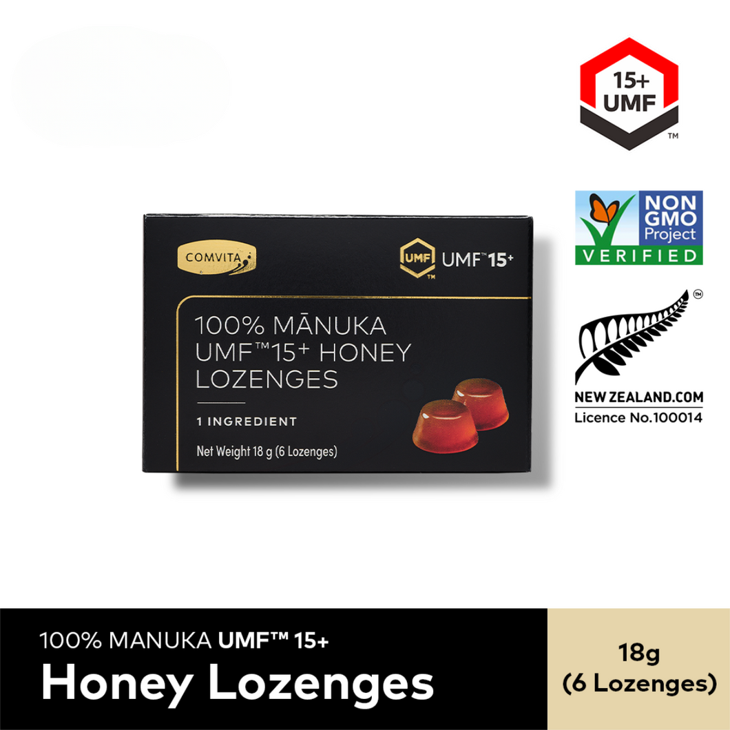 UMF™ 15+ 100% Pure Manuka Honey Lozenges