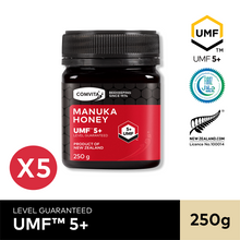 Load image into Gallery viewer, UMF™ 5+ Manuka Honey, 250 g.
