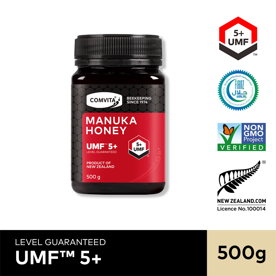 COMVITA MANUKA HONEY UMF5+ 500g×3本 UMF™ 5+ Manuka Honey, 500 g. – Comvita Singapore