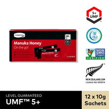 Load image into Gallery viewer, UMF™ 5+ Manuka Honey, 12 sachets.