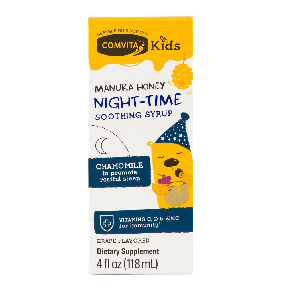 Kids Night-Time Soothing Syrup - Grape Flavour, 118 ml.