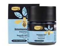 Load image into Gallery viewer, Immune Bee™ Propolis Regular Strength PFL™ 15 (30 Veg Capsules)