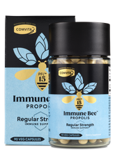 Load image into Gallery viewer, Immune Bee™ Propolis Regular Strength PFL™ 15 (90 Veg Capsules)
