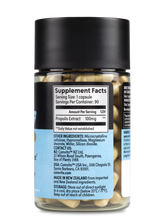 Load image into Gallery viewer, Immune Bee™ Propolis Regular Strength PFL™ 15 (90 Veg Capsules)