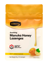 Load image into Gallery viewer, Manuka Honey Lozenges - Lemon & Honey, 12s