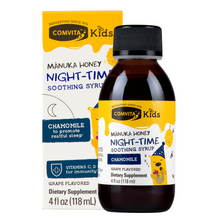 Load image into Gallery viewer, Kids Night-Time Soothing Syrup - Grape Flavour, 118 ml.