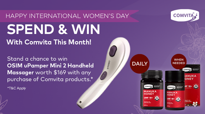 Spend And Win With Comvita This Month!