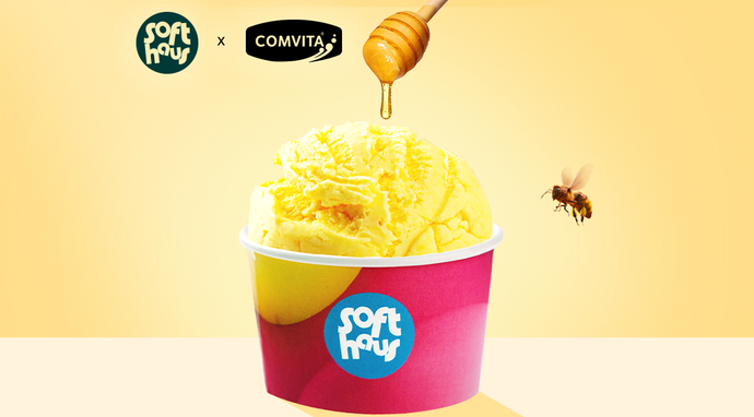 Taste the new Softhaus x Comvita Manuka Honey Ice Cream Today!