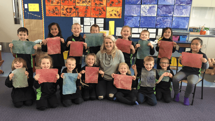 Beeswax Wraps Take Over Schools!