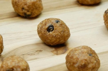 No Bake Almond Butter Protein Balls