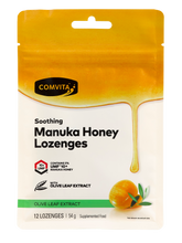 Load image into Gallery viewer, Manuka Honey Lozenges with Olive Leaf Extract - 12s
