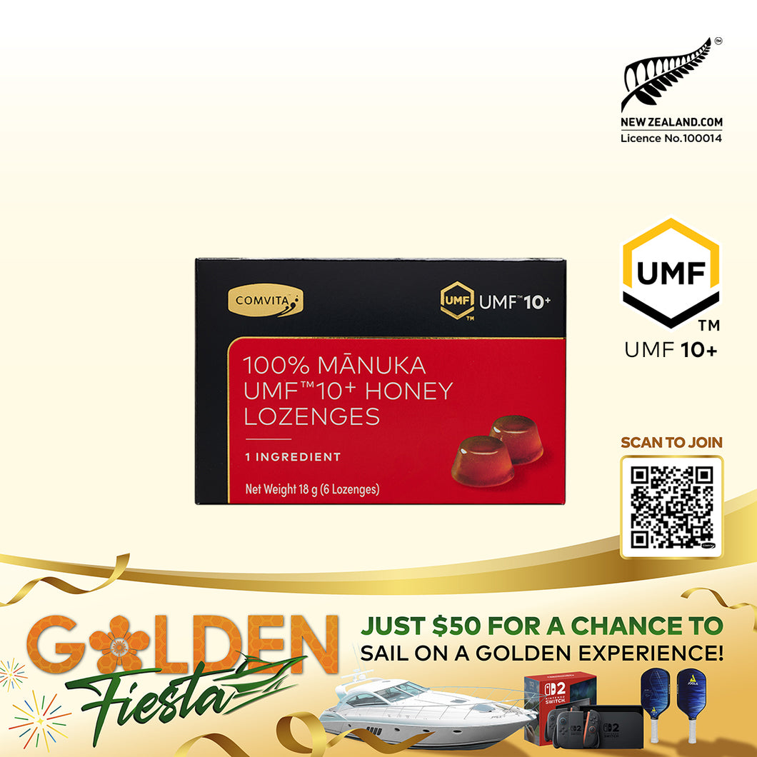 UMF™ 10+ 100% Pure Manuka Honey Lozenges