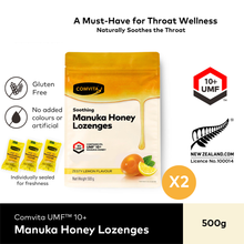 Load image into Gallery viewer, Manuka Honey Lozenges - Lemon &amp; Honey, 111s
