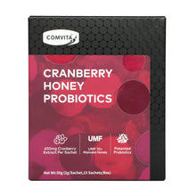 Load image into Gallery viewer, Cranberry Probiotics Manuka Honey Drink, 15 Sachets
