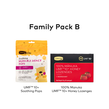 Load image into Gallery viewer, Kids Manuka Honey UMF™ 10+ Soothing Pops, 15 pops
