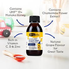 Load image into Gallery viewer, Kids Night-Time Soothing Syrup - Grape Flavour, 118 ml.
