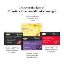 Load image into Gallery viewer, Comvita Manuka Honey Lozenges with Ginger 6s
