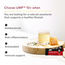 Load image into Gallery viewer, UMF™ 10+ Manuka Honey, 12 sachets.
