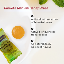 Load image into Gallery viewer, Comvita Manuka Honey Lozenges with Propolis - Coolmint 12s
