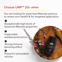 Load image into Gallery viewer, UMF™ 20+ Manuka Honey, 250 g.
