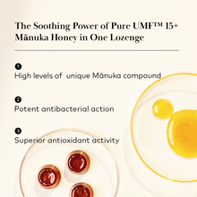 Load image into Gallery viewer, UMF™ 15+ 100% Pure Manuka Honey Lozenges

