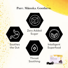 Load image into Gallery viewer, Comvita Manuka Honey Lozenges with Blackcurrant 6s
