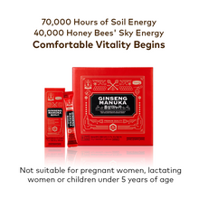 Load image into Gallery viewer, Comvita x JKJ Red Ginseng Manuka Honey, 30 sachets
