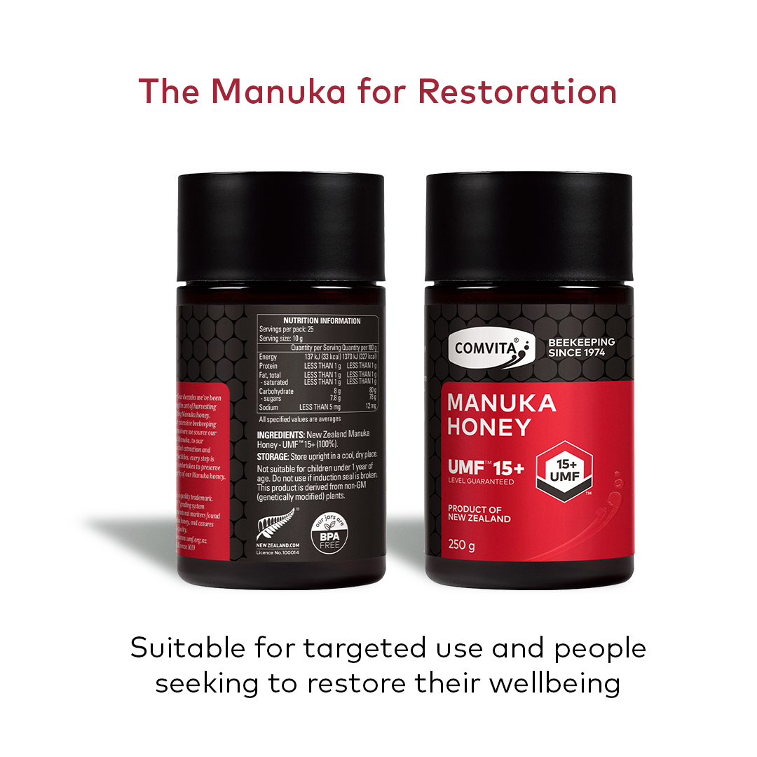 UMF™ 15+ Manuka Honey, 500g – Comvita Singapore