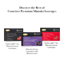 Load image into Gallery viewer, UMF™ 10+ Manuka Honey Lozenges - Blackcurrant
