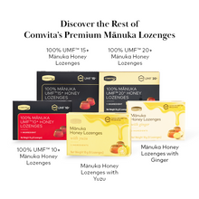 Load image into Gallery viewer, Comvita Manuka Honey Lozenges with Blackcurrant 6s
