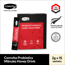 Load image into Gallery viewer, Comvita Probiotics Manuka Honey (2g x 15s) &amp; UMF 15+ Manuka Honey 250g Bundle
