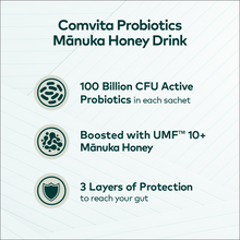 Load image into Gallery viewer, Probiotics Manuka Honey Drink, 15 sachets

