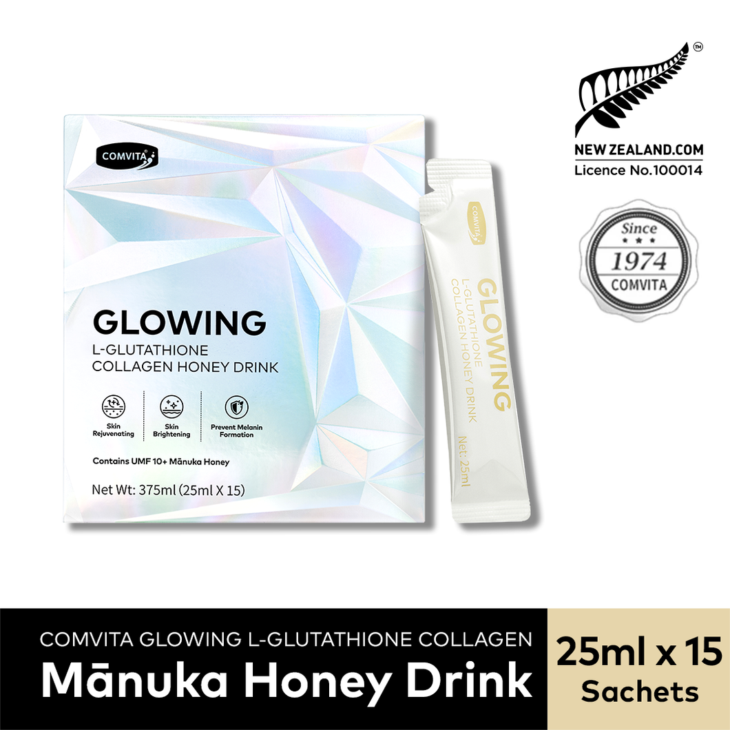 Glowing L-Glutathione Collagen Honey Drink – Comvita Singapore