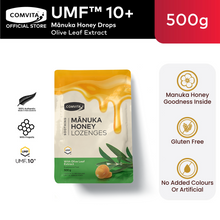 Load image into Gallery viewer, [Pack of 2] Manuka Honey Lozenges with Olive Leaf Extract - 500g
